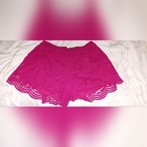 Torrid Lace Shorts